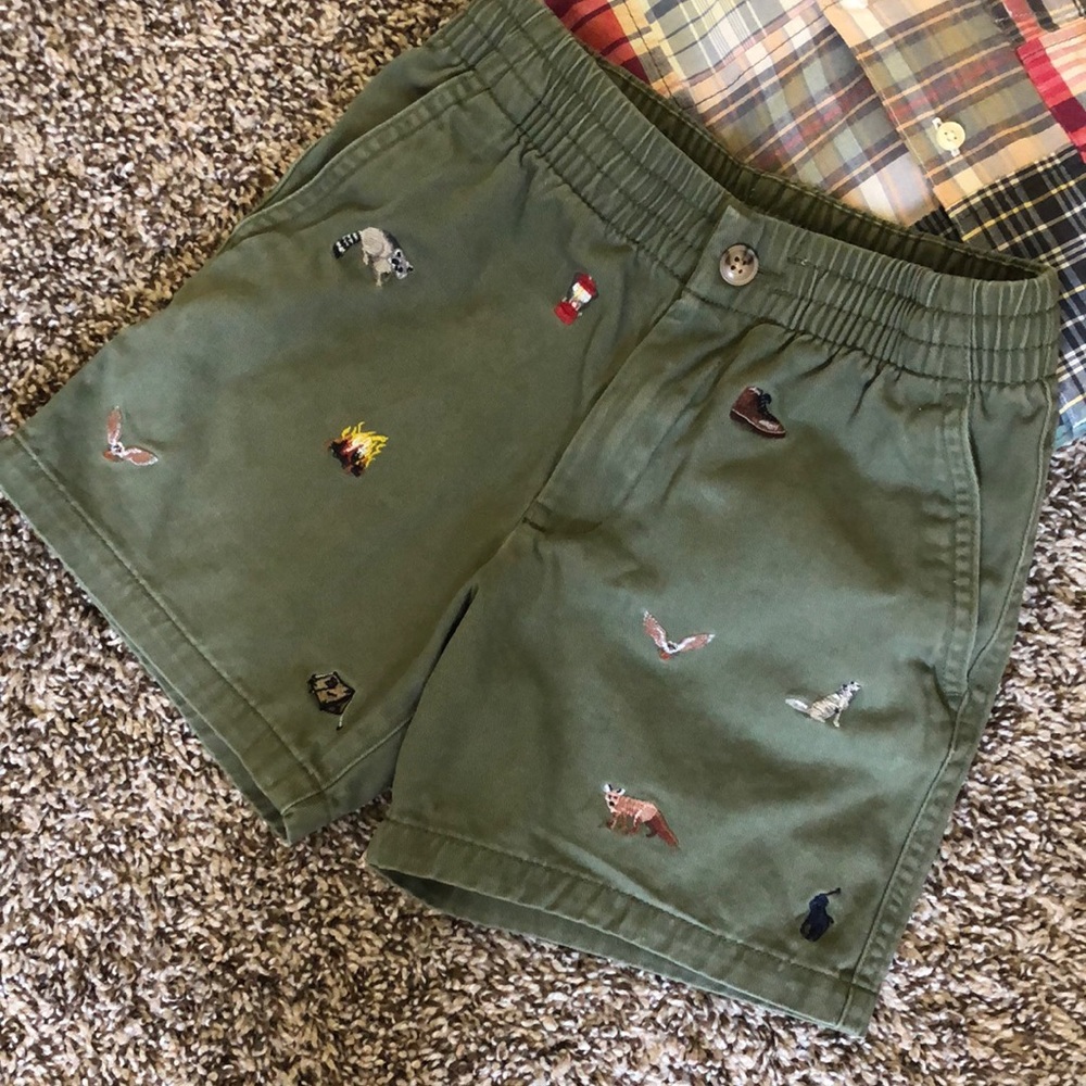 Polo ralph lauren embroidered shorts